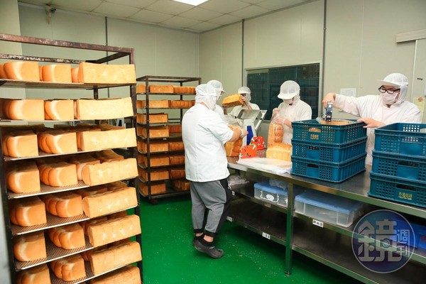 基於對食品安全的掌控度，丹堤6年前在桃園龜山成立中央烘焙工廠。