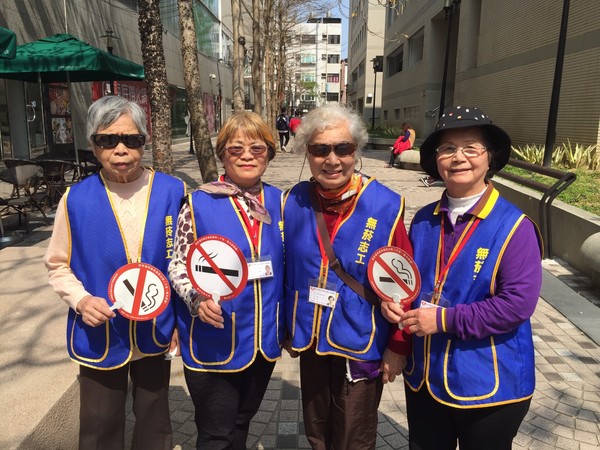 ▲西門通最強的「無菸女力」。（圖／新竹市政府提供）