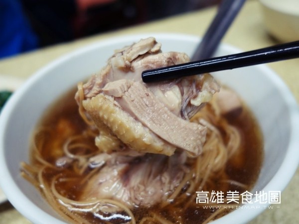 ▲高雄林家鹽埕鴨肉意麵。（圖／高雄美食地圖提供）