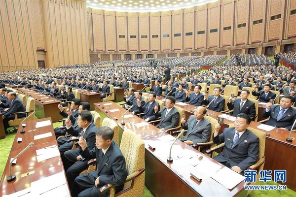 ▲▼ 2016年北韓第13屆最高人民會議第4次會議。（圖／翻攝自新華社）