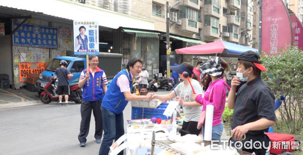 ▲國民黨最年輕的候選人莊程發，首次參選中壢區市議員。（圖／記者劉亮亨攝）