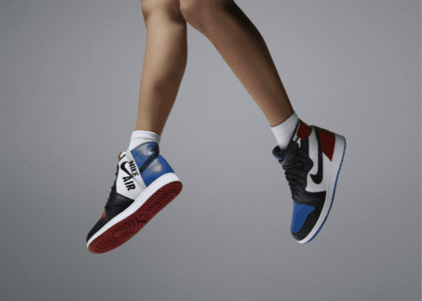 ▲Jordan 2018夏季女子系列，以經典配色為啟發，專為女性消費者打造的Air Jordan I鞋款。（圖／品牌提供）
