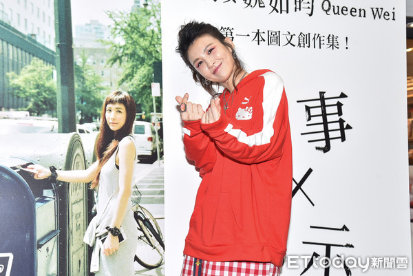 ▲▼魏如昀《小事ｘ小示》新書簽名會。（圖／記者李毓康攝）