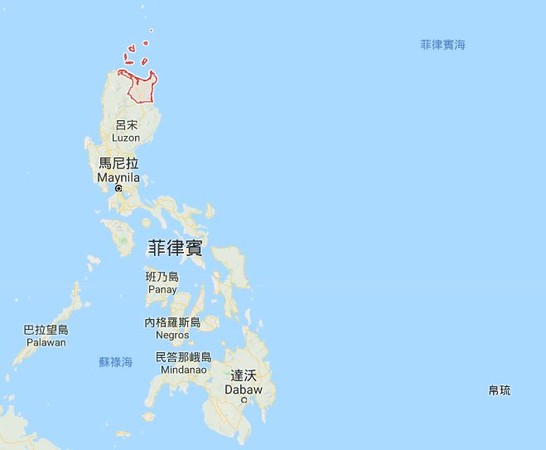 ▲▼菲律賓東北岸地震規模5.4。（圖／翻攝自inquirer,Google map）