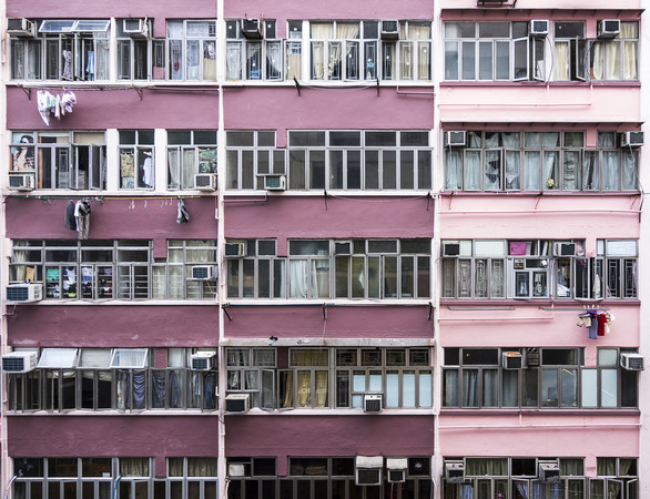 ▲香港,香港大樓,大樓外觀,冷氣。（圖／達志／示意圖）