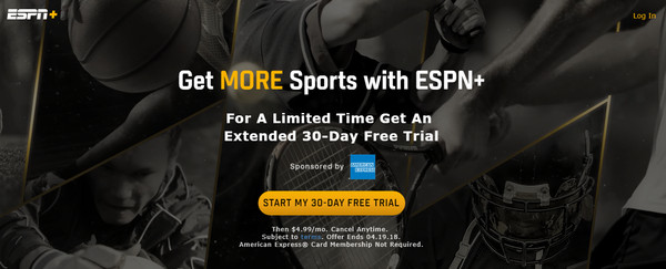 ▲球迷不再看電視　ESPN+訂閱服務能找回觀眾嗎？（圖／翻攝 ESPN）