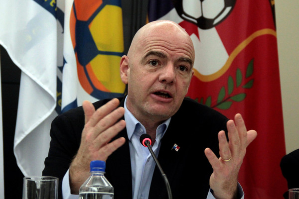 ▲FIFA主席英凡提諾(Gianni Infantino)。（圖／路透社）