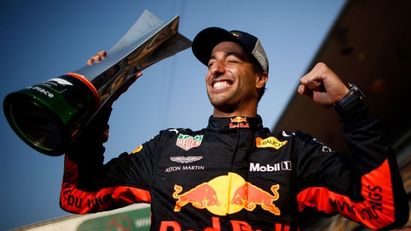 ▲F1／紅牛車隊策略奏效 Ricciardo奪本季首勝。（圖／翻攝自F1）