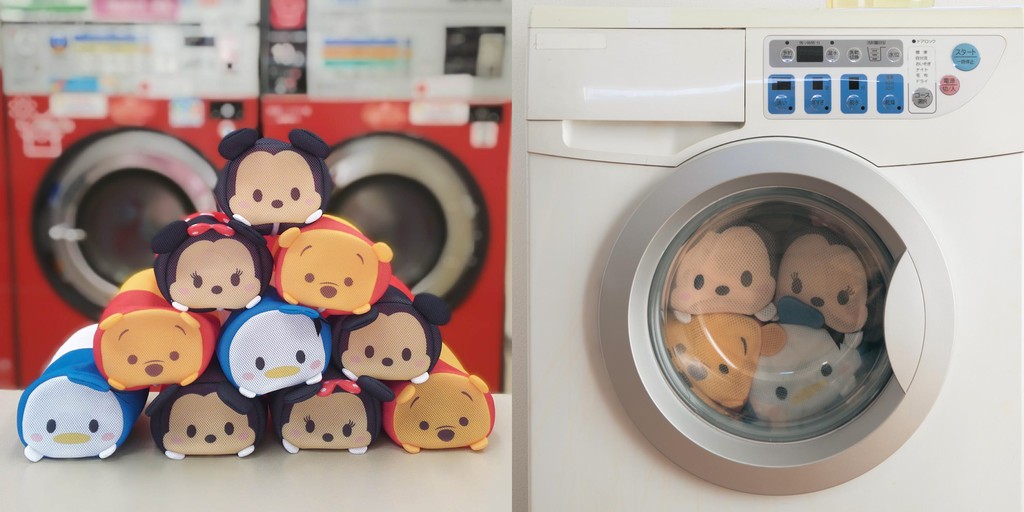 ▲Tsum Tsum,洗衣袋。（圖／翻攝自dtimes.jp）