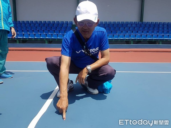 ▲印尼亞運網球場。（圖／記者歐建智攝）