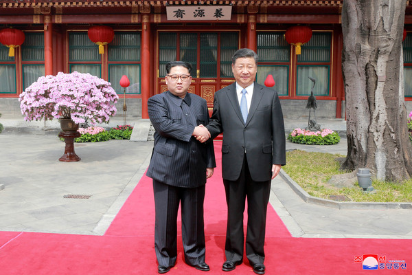 ▲北韓與長期盟友中國之間的關係在3月底金正日訪問北京後逐漸加溫。（圖／路透）
