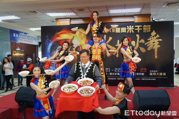 ▲2018桃園龍岡米干節，推出具有濃厚的雲南風味美食。（圖／桃園市政府提供）