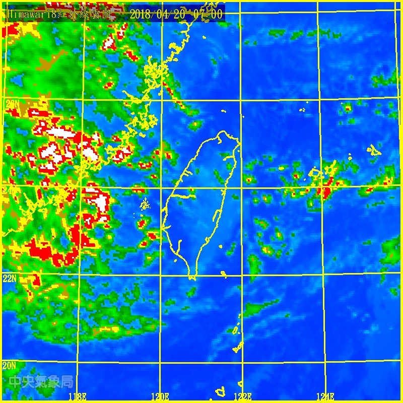 天氣圖。（圖／氣象局）