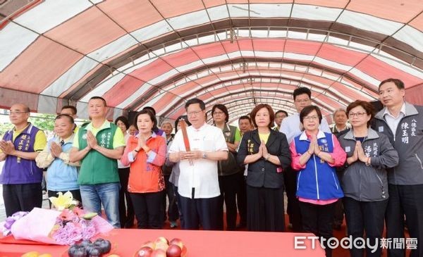 ▲桃園市八德區大宏市民活動中心新建工程動土。（圖／桃園市政府提供）