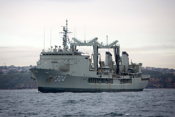 ▲▼澳洲海軍油料補給艦成功號(HMAS Success)。（圖／ 翻攝自澳洲海軍官網）