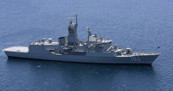▲▼澳洲海軍巡防艦安札克號(HMAS Anzac)。（圖／ 翻攝自澳洲海軍官網）