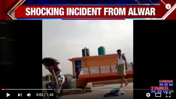 難忍父親長期家暴　印度12歲女童從5樓跳下求解脫。（圖／翻攝自TIMES NOW的YouTube）