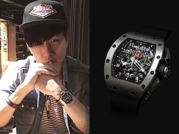 ▲林俊傑曬錶（圖／翻攝自jj_lin IG、www.richardmille.com）