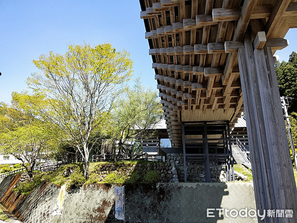 ▲隈研吾,雲上聚落,雲上圖書館,檮原町。（圖／記者呂曉雯攝）