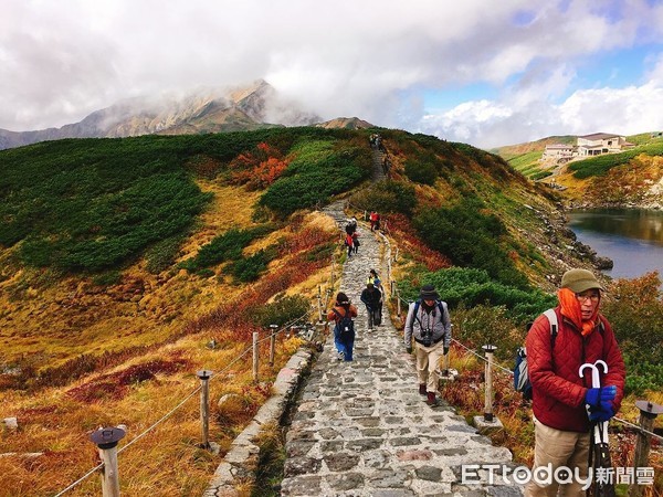 ▲▼立山黑部紅葉，黑部立山紅葉，室堂。（圖／記者蔡玟君攝）