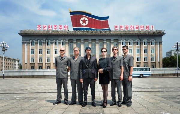 ▲▼《北韓搖滾解放日》斯洛維尼亞工業搖滾樂團萊巴赫（Laibach）。（圖／翻面映畫提供）
