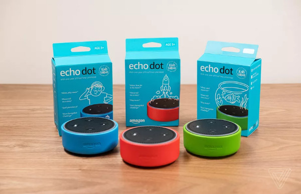 ▲Alexa成為家庭教師　亞馬遜推出兒童版Echo Dot（圖／翻攝 The Verge）