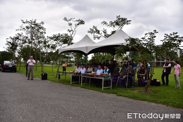 防救災共構共站行動通訊平台備用電源以氫燃料電池自主發電，民眾即使在行動通訊因電力系統受損無法發揮功能時，依然能順利撥打行動電話。（圖／台東大學提供）