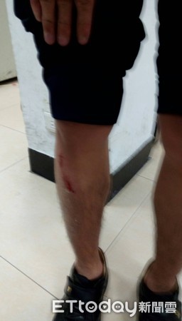 ▲▼男子持毒逃逸還衝撞警車，最後撞上公車落網。（圖／記者林煒傑翻攝／翻攝自我是中和人）