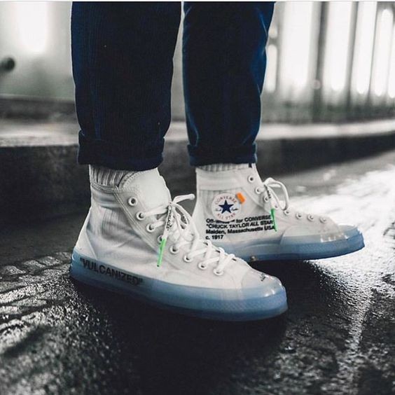 converse taylor off white