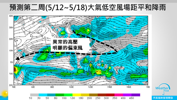 ▲▼賈新興表示，經過14天的預測梅雨監測指標後，依然沒看見梅雨的影子。（圖／翻攝自賈新興臉書）