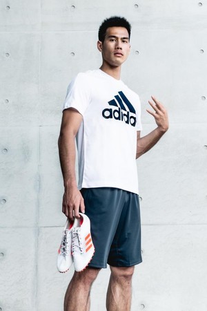 ▲不斷在田徑賽場上衝出亮眼成績的「台灣最速男」楊俊瀚，將持續在跑道上全速向前，展現adidas「由我創造」的品牌精神。（圖／公關提供）
