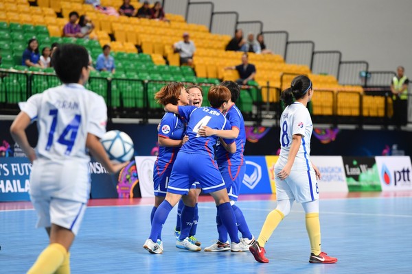 ▲2018亞洲盃女子五人制足球賽，中華女子五人制。（圖／中華足協提供）