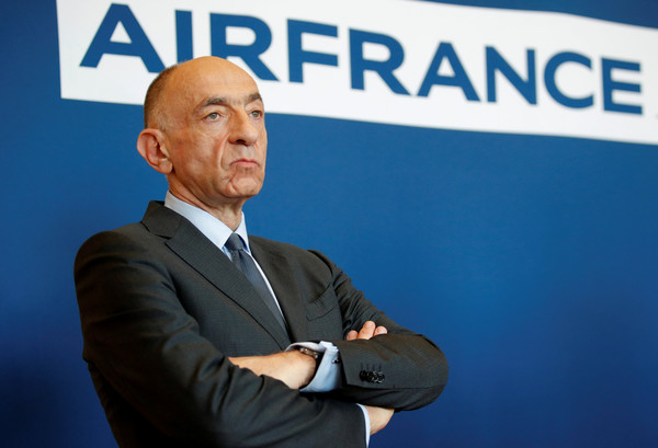 ▲▼法荷航空集團(Air France-KLM)執行長雅納亞克(Jean-Marc Janaillac)。（圖／路透）