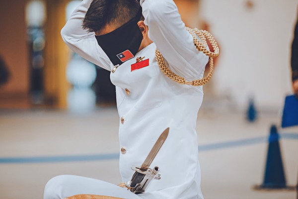 ▲▼海軍儀隊蘇祈麟上兵代表我國赴美參加「世界儀隊錦標賽」（World Drill Championship）。（圖／三角鐵影像工作室授權提供）