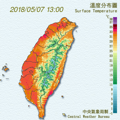 天氣圖。（圖／氣象局）