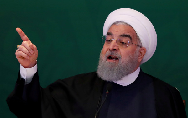 ▲▼伊朗總統羅哈尼（Hassan Rouhani）。（圖／路透社）
