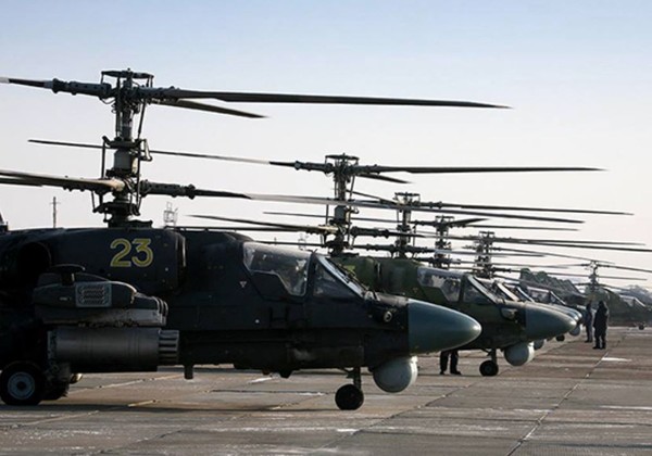 ▲▼卡-52「鱷魚」武裝直升機（Камов Ка-52）。（圖／翻攝自俄羅斯國防部）