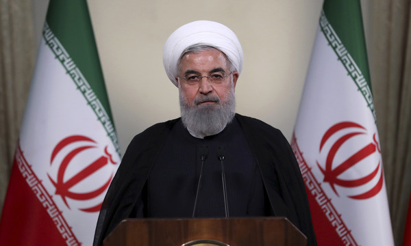▲▼ 伊朗總統羅哈尼（Hassan Rouhani）。（圖／達志影像／美聯社）