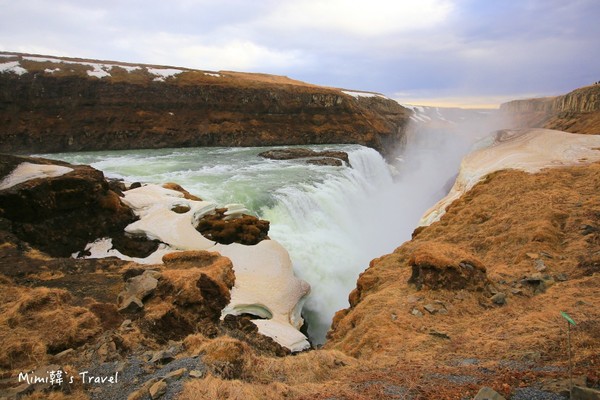 ▲▼冰島 Gullfoss 黃金瀑布。（圖／mimi韓提供）