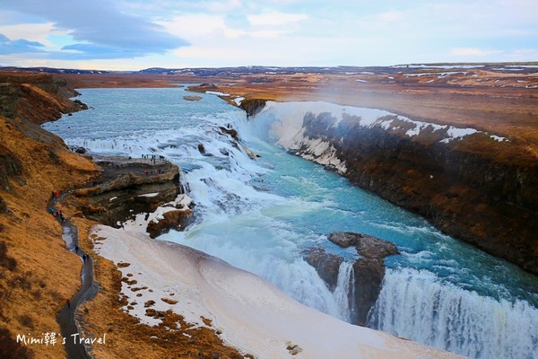 ▲▼冰島 Gullfoss 黃金瀑布。（圖／mimi韓提供）