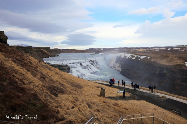 ▲▼冰島 Gullfoss 黃金瀑布。（圖／mimi韓提供）