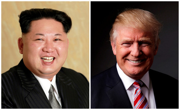 ▲北韓領導人金正恩、美國總統川普（Donald Trump）。（圖／路透社）