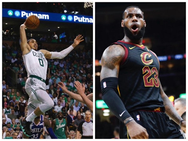 ▲▼ 騎士，詹姆斯（LeBron James）；塞爾提克，塔圖（Jayson Tatum）。（圖／達志影像／美聯社） （組圖）