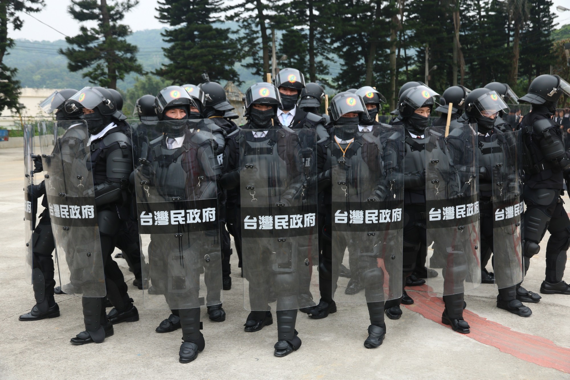 台灣民政府黑熊部隊。（圖／翻攝台灣民政府網站）