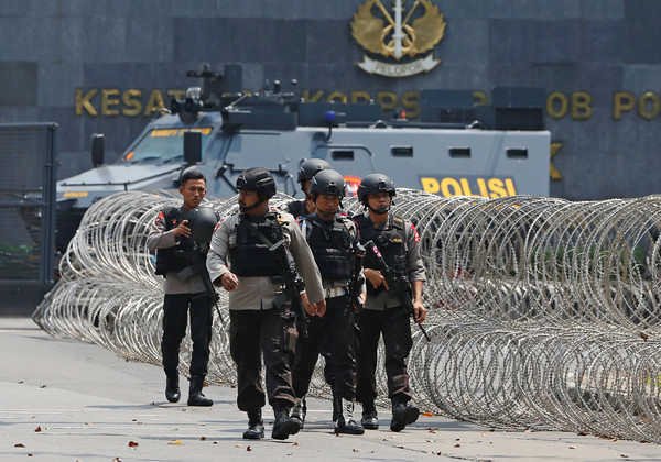 ▲▼印尼雅加達郊區的一座監獄周二（8日）晚間發生暴動，造成5名警察與1名囚犯喪生。（圖／路透）
