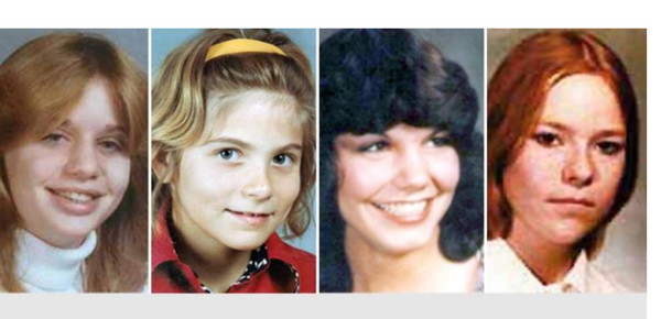 ▲懷疑遭到殺害的失蹤少女。左二為金柏莉․金。(圖／翻攝自網路)