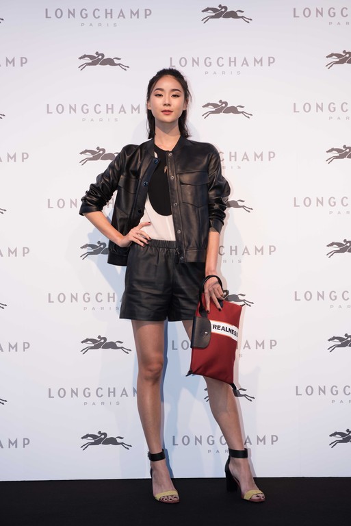 ▲▼LONGCHAMP by Shayne Oliver派對：鬼鬼吳映潔、吳克群、任容萱、鍾瑶。（圖／LONGCHAMP提供）