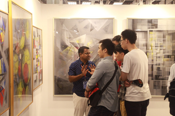 2018台北新藝術博覽會　74國471位藝術家齊聚。（圖／灣國際當代藝術家協會提供）