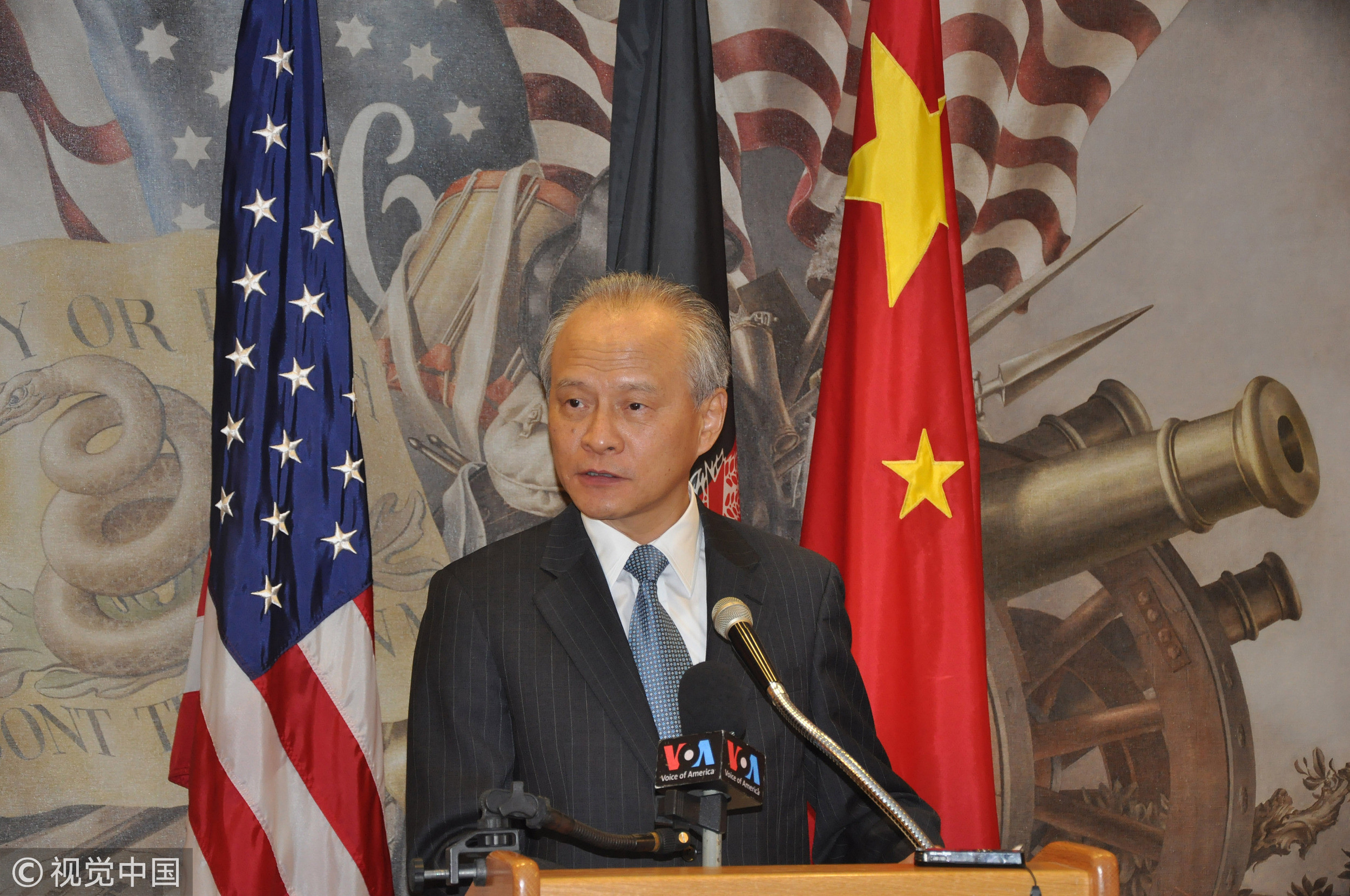 ▲中國駐美大使崔天凱。（圖／CFP）