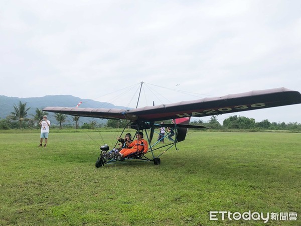 ▲花蓮旅遊,輕航機。（圖／記者陳涵茵攝）